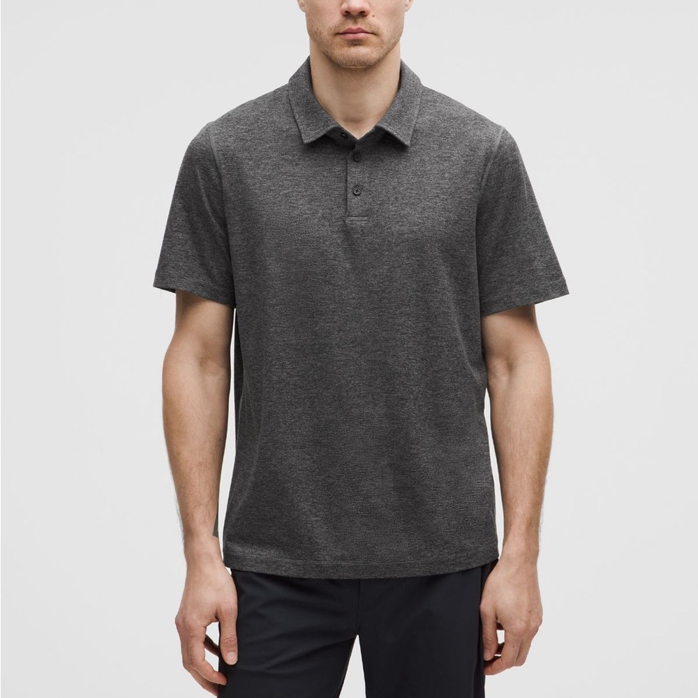 LULULEMON Soft Jersey Short-Sleeve Polo L